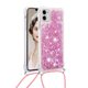 thumbnail image 1 of Funda FOXDOCK para iPhone 11 con Cuerda Ajustable, Brillo Líquido, Protección Antigolpes y Lente – Ideal para Regalo, 1 of 6