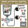 thumbnail image 4 of OptiMATE 6 Select, TM-371, GOLD series : Chargeur et Mainteneur de Batterie Scellé 12V 6A en 9 Étapes, 4 of 6