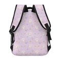 thumbnail image 4 of Rateoe Shells Pearl Pattern Casual Backpack for School, Work, Travel – Adjustable Straps, Multiple Compartments – Ergonomic Design, Fits Laptops and Tablets, 4 of 5
