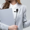 thumbnail image 1 of OUNONA 2Pcs Lavalier Microphone for Content Creators Teachers and Interviewers with 3.5mm Lecture Microphone, 1 of 6