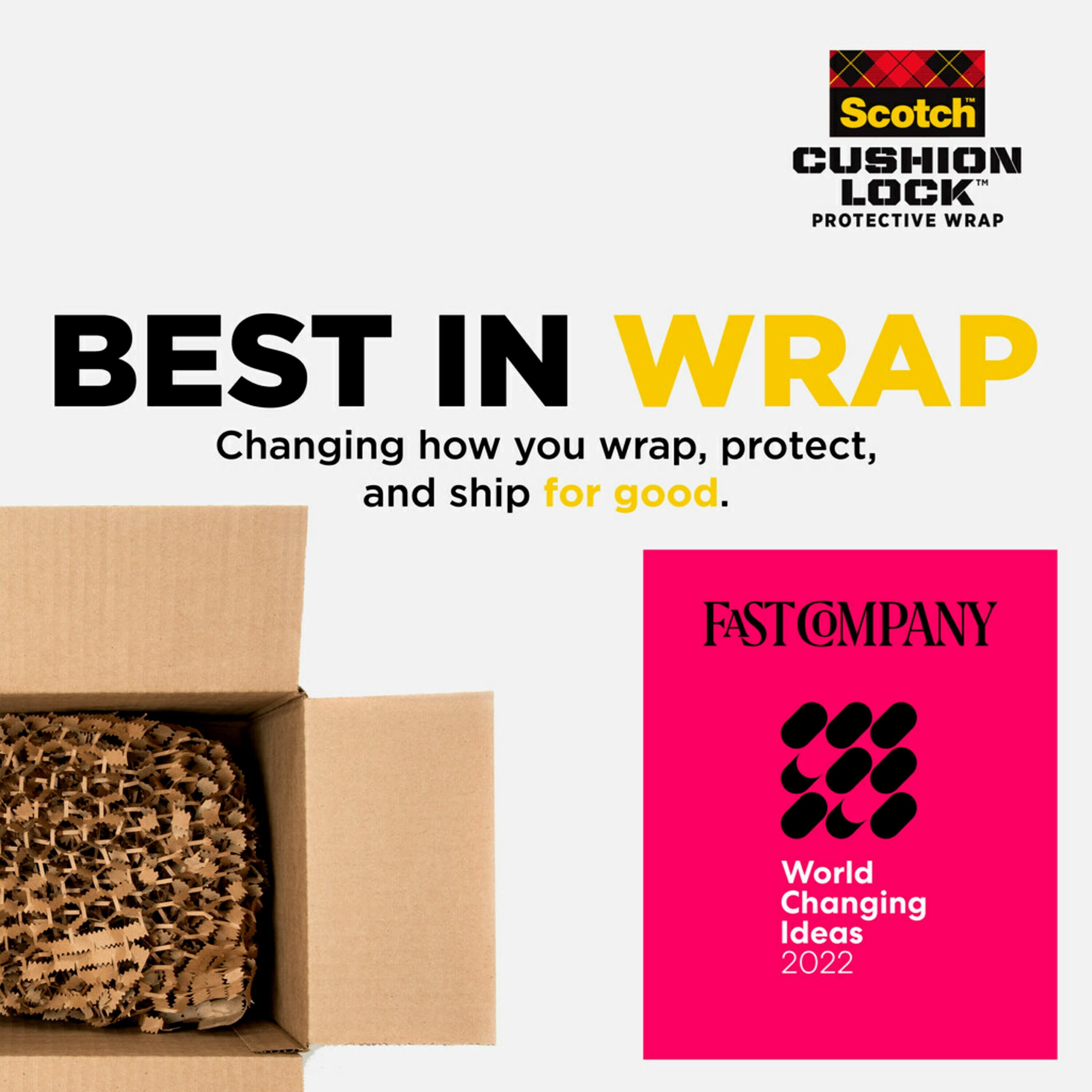 Scotch® Cushion Lock™ Protective Wrap, 12 in x 175 ft