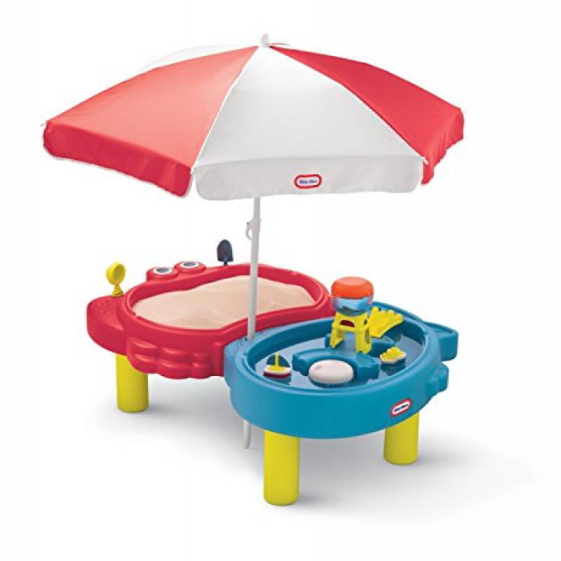 little tikes builders bay sand and water table