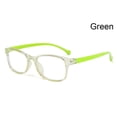 thumbnail image 1 of 1PC Kids Boy Girl Anti-blue Light Glasses Ultra Light Frame Protection Eyeglasses Student Computer Online Study Classes Eyewear 1-Green, 1 of 6