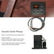 thumbnail image 3 of Ecualizador de guitarra sintonizador LCD fácil de usar duradero resistente al desgaste pastilla de guitarra portátil para suministros de instrumentos, 3 of 8