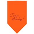 thumbnail image 1 of Ciao Baby Rhinestone Bandana Orange Large, 1 of 1