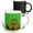 Multicolor, variant on 3drose, Red Eyed Tree Frog Realistic Artwork, 11oz Two-tone Blue Mug