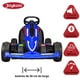 thumbnail image 3 of Montable Electrico Go Kart para Niños Largo Ajustable Luz 12v - Azul, 3 of 8
