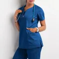 thumbnail image 4 of Filipinas Médicas Uniformes Mujer Quirurgicos Pijama Jogger, 4 of 7