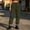 Army Green, variant on Olyvenn Women's Solid Drawstring Waist Cargo Joggers, Elastic Cuff Multi-Pocket Trousers, Loose Casual Streetwear Pink XXL