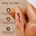 thumbnail image 2 of Autobronceador KOXUO 100 g Gel de bronceado con aceite de coco y vitamina E, 2 of 3