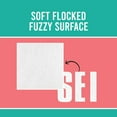 thumbnail image 2 of S.E.I 2-Inch Iron-on T-shirt Letters Block Letter Flock Heat Transfers White, 2 of 5