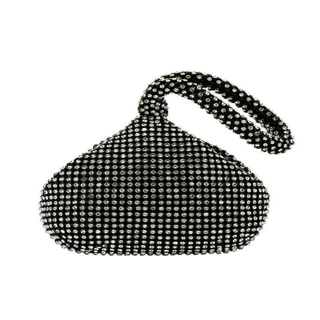 Mini Evening Clutch Bag Women Girl Glitter Rhinestone Party Prom Wedding Purses