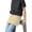 Khaki, variant on Cotton Waist Apron with 3 Pockets Kitchen Restaurant Bistro Craft Garden Half Short Aprons for Men, Women, Chef, Baker, Servers, Waitress, Waiter, Craftsmen Work Apron Uniform, Red