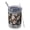 Black Colorful Skull, variant on 12oz Tumblers Black Colorful Skull Pattern Vacuum Insulated Stainless Steel Travel Tumbler Cups Mug with Lid and Straw for Beer,Coffee,Beverages with Cleaning Brush for Cold & Hot Drinks