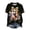 color01-Gold, variant on Fall Shirts Fall T-Shirt for Women Halloween Pumpkin Shirts Thanksgiving Family Funny Graphic Tee Casual Cute Autumn Tops (Black,L)