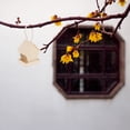thumbnail image 4 of Jiyike 2pcs Wooden Bird Nest House Shaped Bird Feeder Garden Balcony Hanging Bird Feeder, 4 of 10