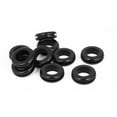 thumbnail image 1 of Pasacables de cableado de gomas 10 piezas 22x28mm negro Pasacables de goma agujero cortafuegos, 1 of 2