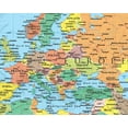 thumbnail image 3 of 50" x 32" RMC Signature Edition World Wall Map - Laminated, 3 of 4