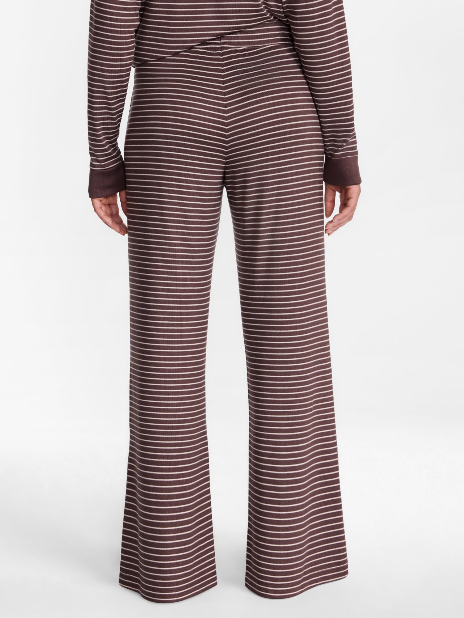 Joyspun Women's Cozy Lounge Collection Hacci Knit Sleep Pants, Sizes XS-3X