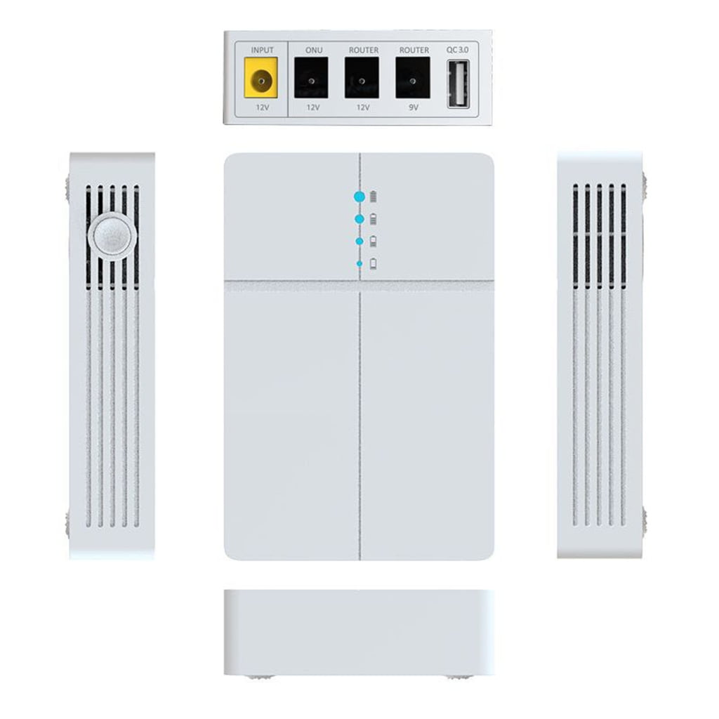 Universals Battery Backup Uninterruptible Power Supply for WiFi Routers and ONU Devices 13500mAh and 12 Hour Running