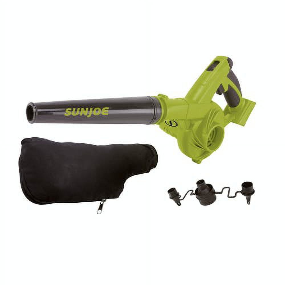 Sun Joe 24-Volt Cordless Workshop Blower + Vacuum, Tool Only