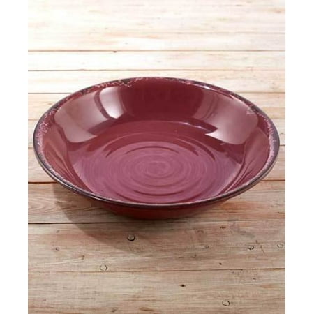 Rustic Melamine Serving Bowls. Vintage Distressed Tableware. Plum ... Rustic Melamine Serving Bowls. Vintage Distressed Tableware. Plum ...