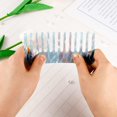 thumbnail image 3 of SHENMO 2 Pieces Powder Wide Tooth Comb Set, Large Detangling Comb Without Handle Anti-Static Shower Detangling Comb Hair Salon Comb for Straight Hair Curly Hair, 3 of 5
