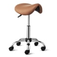 thumbnail image 1 of Taburete con ruedas OmySalon, ergonómico, marrón, 1 of 9