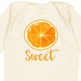 thumbnail image 4 of Inktastic Sweet Orange Boys or Girls Long Sleeve Baby Bodysuit, 4 of 5