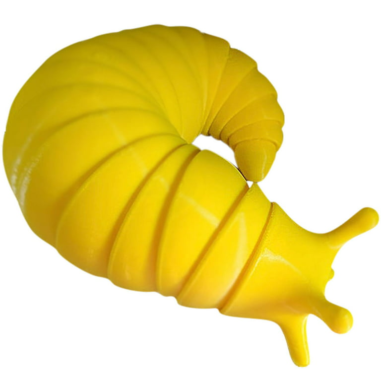 Berry President fidget slug, articulated sensory slug toy
