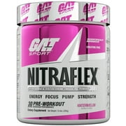 GAT NitraFlex Pre-Workout & Testosterone Booster 30 Servings - Watermelon