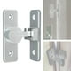 thumbnail image 4 of Pestillo de puerta, herraje de puerta interior antipérdida de 90 grados, cerradura deslizante para hotel, Plata de 90 grados., 4 of 7