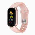 thumbnail image 3 of Tholdsy Reloj deportivo de presión arterial Reloj de con control táctil de sangre 4.0 compatible con Bluetooth Relojes inteligentes rosa, 3 of 6