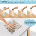 thumbnail image 4 of 6PCS Dish Towels and Dish Cloths Reuseable Dishcloths Sets for Washing Dishes, Cooking, Baking Size 11" x 11" Brown Paint Splatters Pattern, 4 of 9