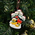 thumbnail image 1 of Adornos colgantes para árbol de Navidad, adorno para familia con mascotas, colgantes de Navidad, decoración artesanal, 1 of 5