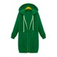 thumbnail image 4 of Pntutb Sudadera con Capucha Larga para Mujer, Suéter Otoño Invierno para Mujer Longitud Media Talla Grande Sudadera Suelta con Cremallera Liquidación Pntutb Pntutb-2548, 4 of 9