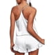 thumbnail image 2 of 2026 Women's Sexy Silk Satin Ruffled Pajamas Sets, 2 of 5