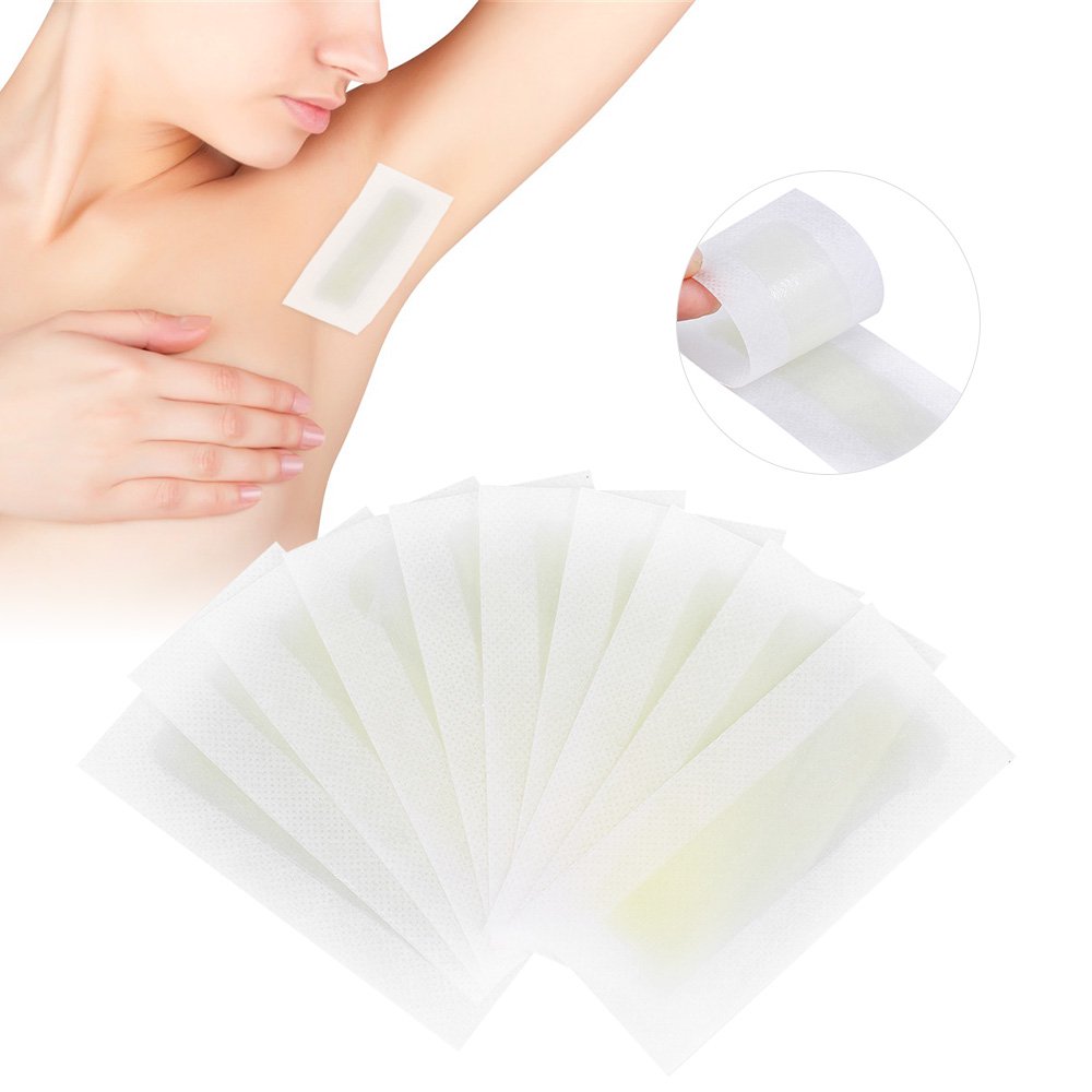 10Pcs Hair Removal Depilatory Double Sides Cold Wax Strips Wax Paper