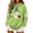 Green Sweatshirts, variant on Jsaierl Halloween Sweatshirts Women Plus Size Ghost Graphic Pullover Hoodies Fall Holiday Long Sleeve Sweater Tops Halloween Costumes, Sizes S-2XL