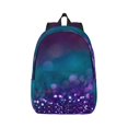 thumbnail image 2 of Sigee Purple and Green Glitter for Canvas Large Capacity Laptop Backpack for Men and Women, Travel Backpack, 2 of 8