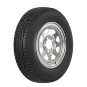 Ecustomrim Trailer Tire On Rim St225/75D15 225/75 D 15 In. Lrd 6 Bolt Galvanized