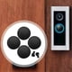 thumbnail image 1 of 4pcs Replacement Button for RING Doorbell Pro Fix Your Broken Cracked Button Doorbell Accessories Do, 1 of 5