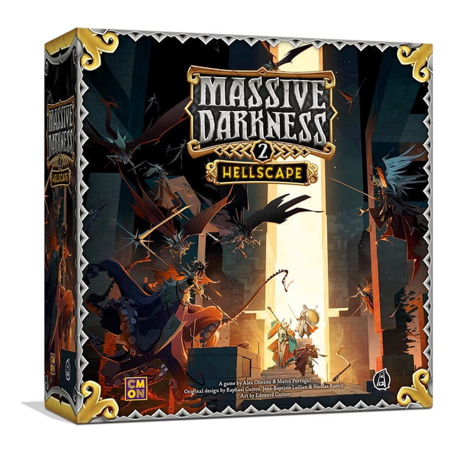 Juego de mesa CMON Massive Darkness 2 Hellscape 14+ Ages