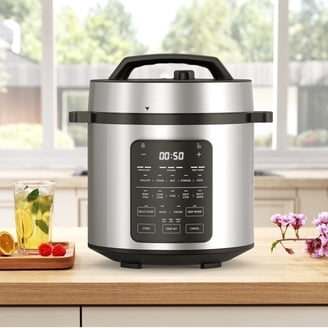 Edx 12-in-1 Multi-Function Electric Pressure Cooker – Stainless Steel Pot, 6QT Or 8QT Available