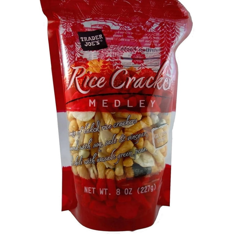 Trader Joe's Rice Crackers Medley – Spicy & Savory Asian Snack Mix