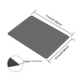 thumbnail image 6 of Koiauber Silicone Drain Pad Heat Resistant Hot Pots Pans Kitchen Drying Mat with Wide Raised Ridge Design Countertop Air Circulation Mat, 6 of 8