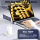 thumbnail image 2 of Bloque de carga eZoneZoff USB C de 3 puertos PD&AC de 100 W para MacBook/iPhone/iPad, 2 of 7
