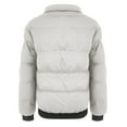 thumbnail image 6 of Lenago Winter Quilted Jackets For Men Puffer Smooth Packable Jackets Men'S Coat Warm Thermal Solid Insulated For Snow Ski Hiking Travel Winter Fashion Outdoor Activities, 6 of 7