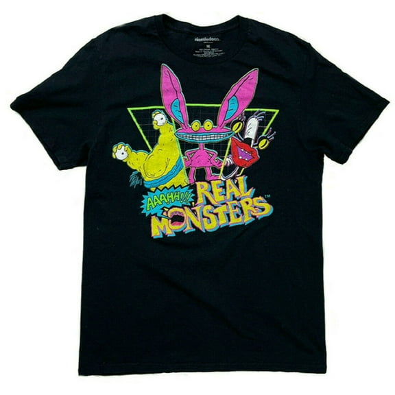 Aaahh!!! Real Monsters Men's Short Sleeve T-Shirt (Large)