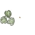 thumbnail image 4 of 11.5 x 11.75 in. Llama Q Ara Green Metal Artwork Love Wall Decor, 4 of 7